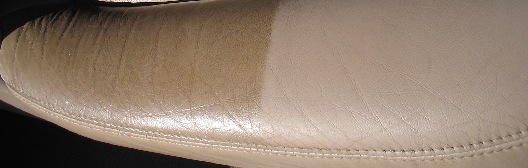 Leather sofa cleaning